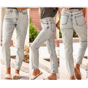 Judy Blue Jeans Women 18W Blue Denim Ultra Acid Wash Slim Fit High Waist‎ NWT